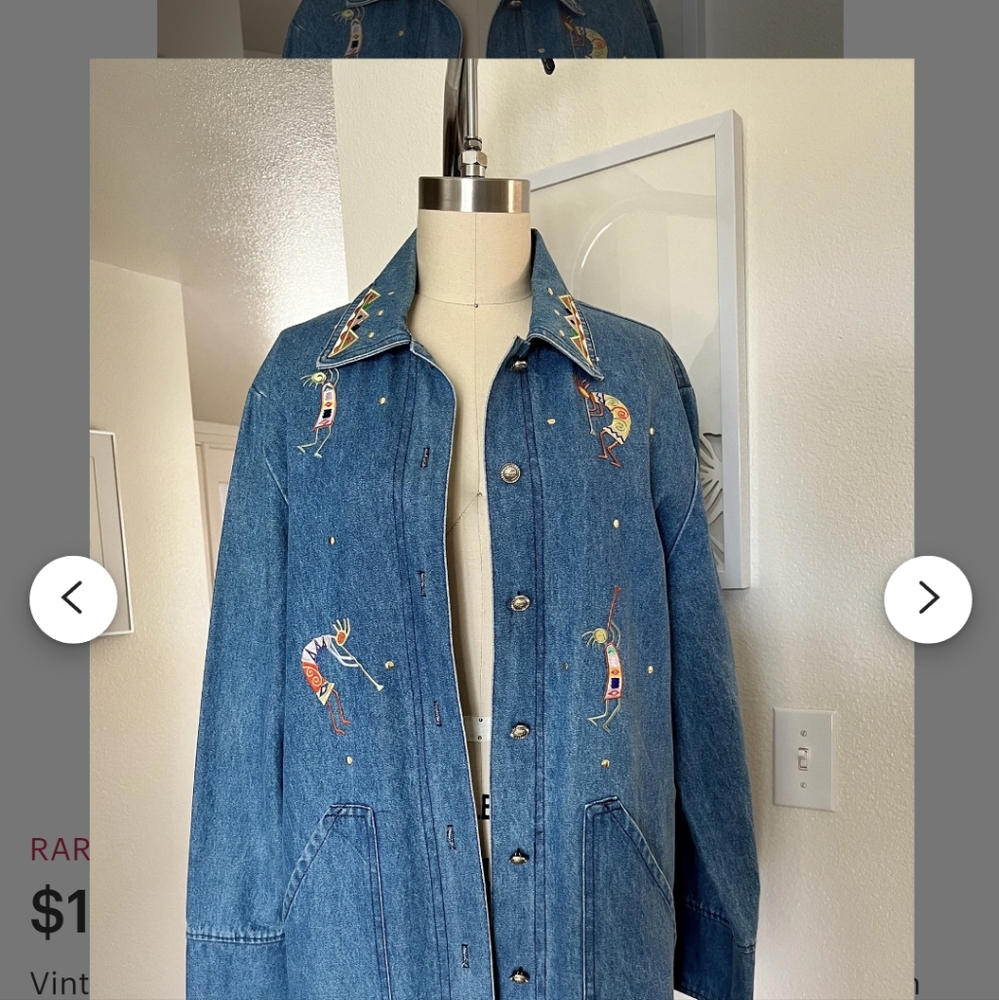 Cactus Denim Button Up